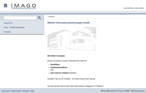 Vorschau von www.imago.de, IMAGO Informationstechnologie GmbH