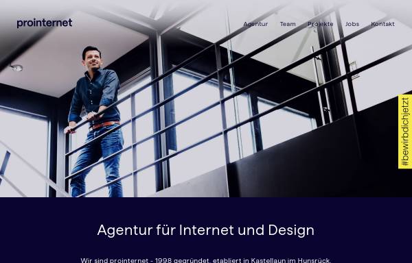 Vorschau von www.prointernet.de, Pro Internet GmbH & Co. KG