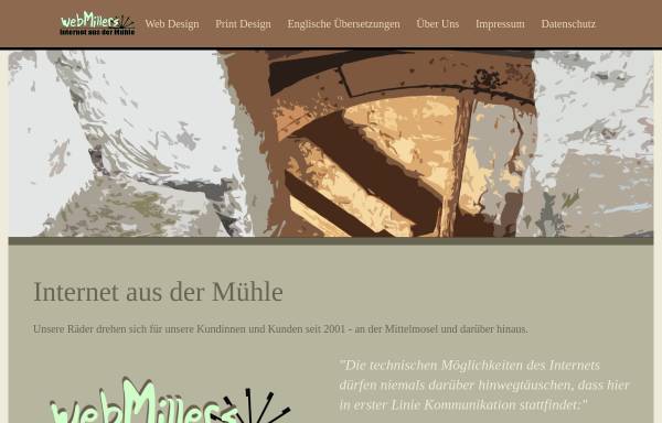 Vorschau von www.webmillers.de, webMillers Internet Design und Programmierung GbR