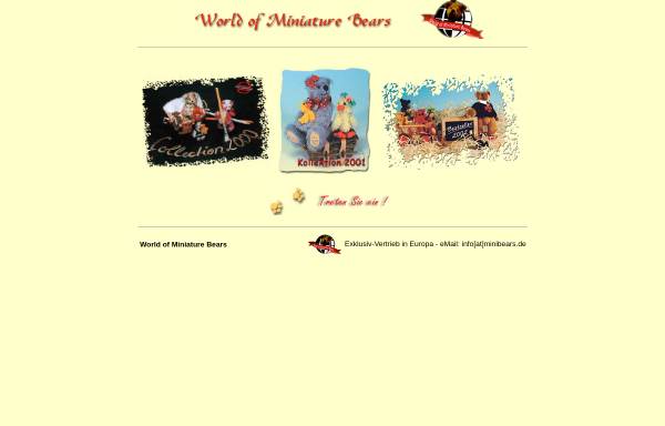Vorschau von www.minibears.de, World of Miniature Bears