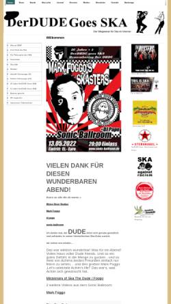 Vorschau der mobilen Webseite www.derdude-goes-ska.de, Der Dude goes SKA