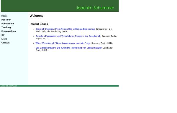 Vorschau von www.joachimschummer.net, Einführung in die Geschichte und Philosophie der Chemie