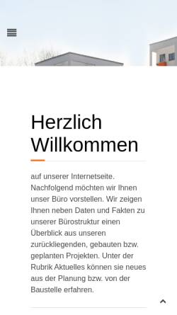 Vorschau der mobilen Webseite www.goldstein-tratnik.de, Goldstein und Tratnik - Büro für konzeptionelle Architektur