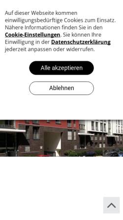 Vorschau der mobilen Webseite www.gritzmann-architekten.de, Hans und Johannes Gritzmann GbR