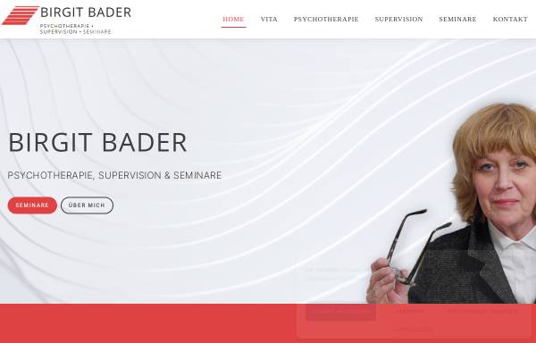 Vorschau von www.bibader.de, Birgit Bader - Seminare, Coaching und NLP-Ausbildung