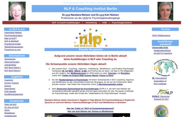 NLP und Coaching Institut Berlin, Karl Nielsen