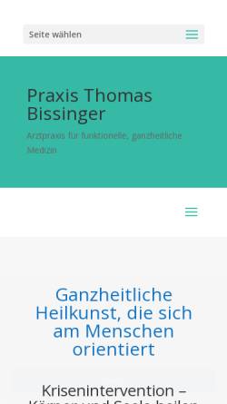 Vorschau der mobilen Webseite exzellentleben.de, Bissinger, Thomas