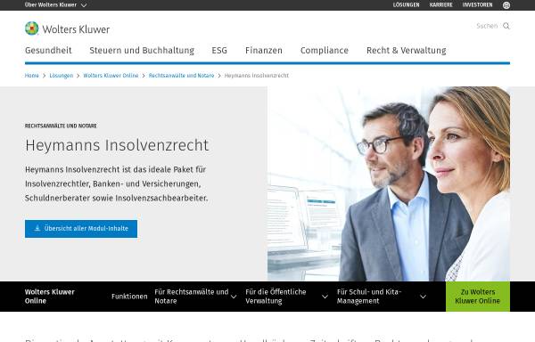 Vorschau von www.insolvenzrecht.de, Insolvenzrechtsportal.de