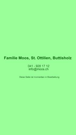 Vorschau der mobilen Webseite www.moos.li, Familie Moos-Jenni