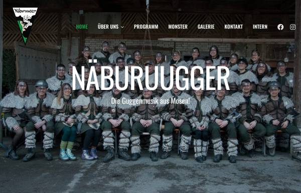 Vorschau von www.naeburuugger.ch, Guggenmusik Näburuuger