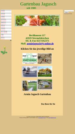 Vorschau der mobilen Webseite www.gartenbau-bergisch-land.de, Armin Jagusch, Gartenbau