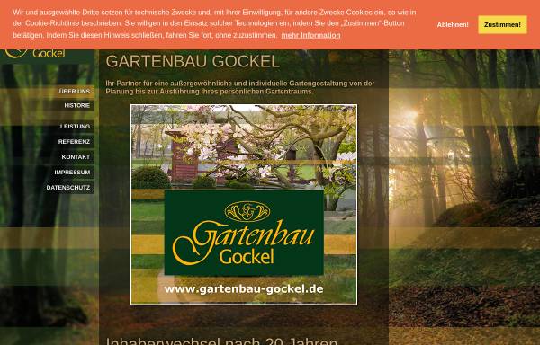 Vorschau von gartenbau-gockel.de, Elmar Gockel