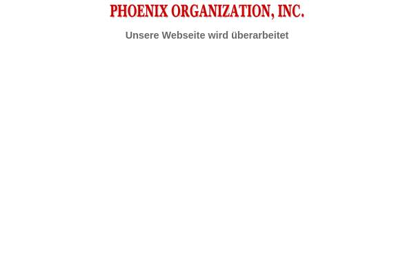 Vorschau von www.phoenix-organization.de, Phoenix Organization, Inc.