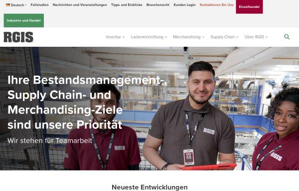Vorschau von www.inventuren.de, SIGMA Inventuren und Bestandskontrollen GmbH