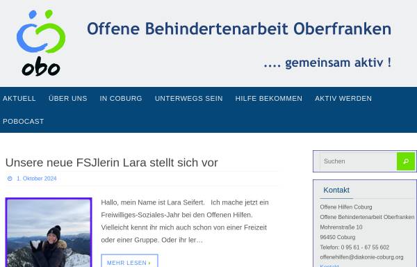 Offene Behindertenarbeit Oberfranken