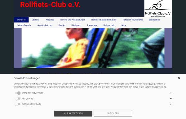 Vorschau von www.rollfiets-club.de, Rollfiets-Club
