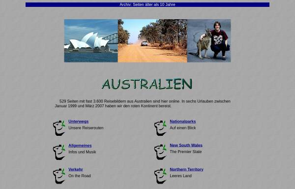 Vorschau von www.ingrids-welt.de, Australien total [Ingrid Bunse]