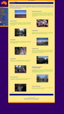 Vorschau der mobilen Webseite www.sinoz.de, SinOz - Silke in Australien[Silke Schlüter]