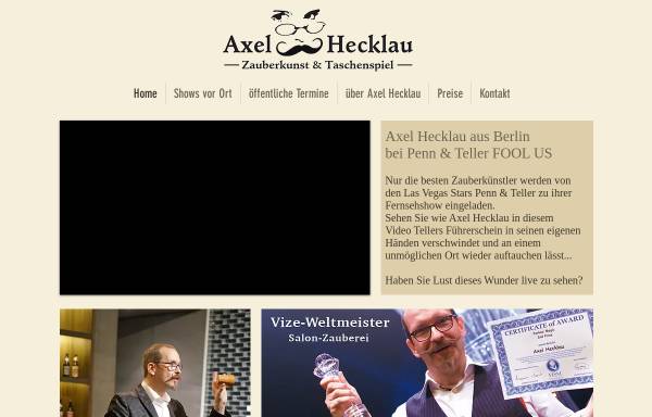 Vorschau von www.hecklau.de, Axel Hecklau
