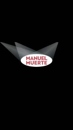 Vorschau der mobilen Webseite www.manuelmuerte.de, Manuel Muerte