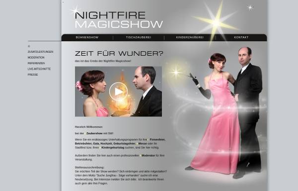 Vorschau von www.nightfire-magicshow.de, René Knizia