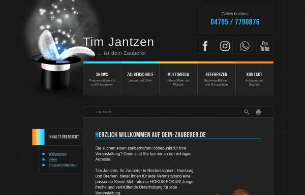 Vorschau von www.dein-zauberer.de, Tim Jantzen