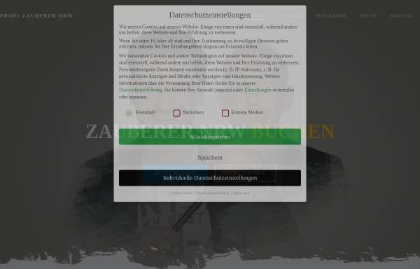 Vorschau von zweizauberer.de, Die Zaubertrixxer - Albin Zinnecker und Ingo Brehm