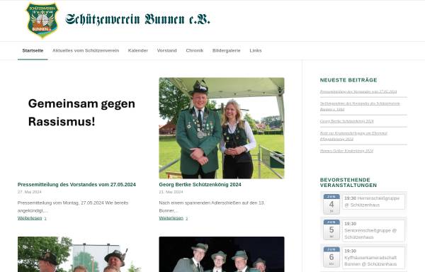 Vorschau von schuetzenverein.bunnen.de, Schützenverein Bunnen e.V.