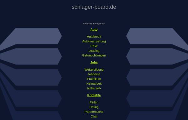 Vorschau von www.schlager-board.de, schlager-board.de