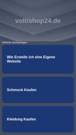 Vorschau der mobilen Webseite www.voltishop24.de, Reitsport Dörr