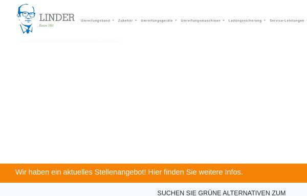 Vorschau von linder-strapping.com, Draht Linder GmbH