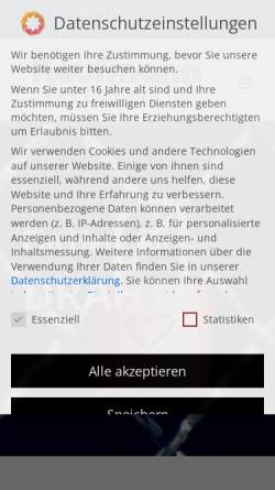 Vorschau der mobilen Webseite kaufmann-drahtwaren.de, Kaufmann Drahtwaren GmbH