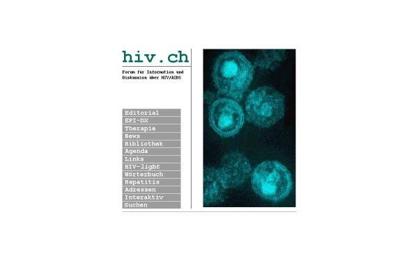 Vorschau von www.hiv.ch, Hiv.ch