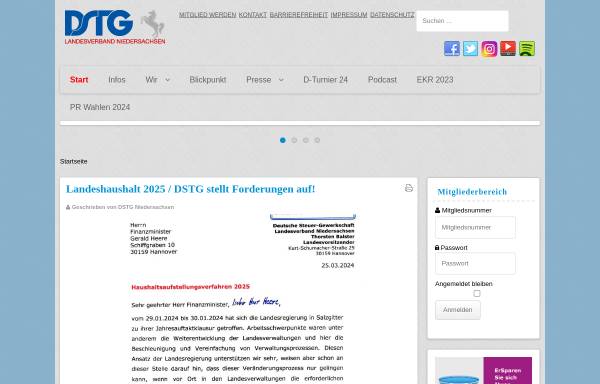 Deutsche Steuer-Gewerkschaft Landesverband Niedersachsen e.V.