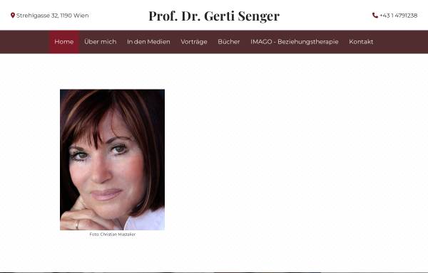 Vorschau von www.gerti-senger.at, Senger, Dr. Gerti, Wien