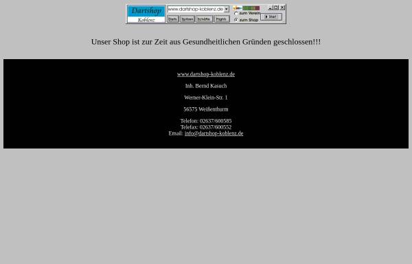 Vorschau von www.dartshop-koblenz.de, Kasuch Dartzubehör