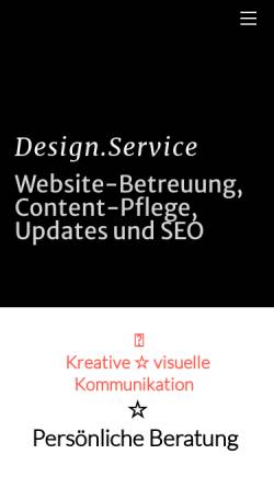 Vorschau der mobilen Webseite www.scriptina.de, Scriptina.de - Direktmarketing und Design