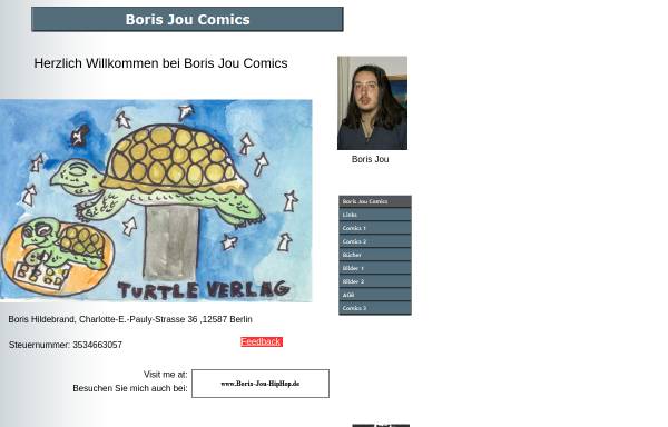 Vorschau von www.boris-jou-comics.de, Hildebrand, Boris