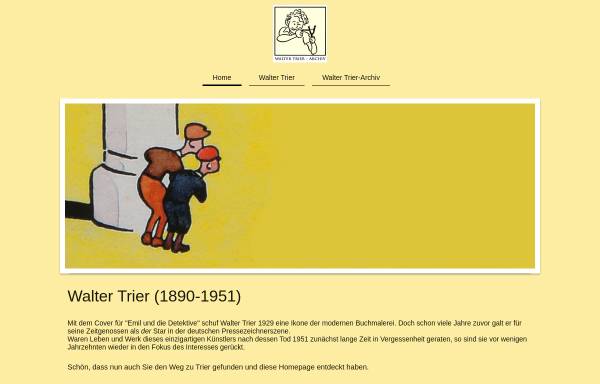 Vorschau von www.walter-trier.de, Trier, Walter