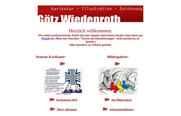 Vorschau von www.wiedenroth-karikatur.de, Wiedenroth, Götz