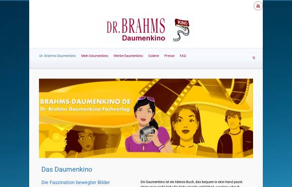 Vorschau von www.mein-daumenkino.de, Dr. Brahms Medien GmbH