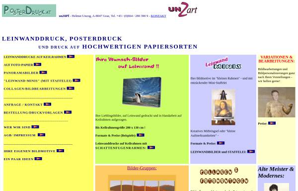 Vorschau von www.posterdruck.at, Zartl-Unzog KEG