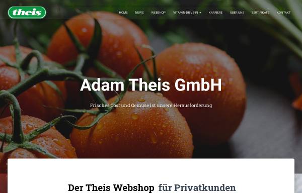 Vorschau von adam-theis.de, Adam Theis GmbH
