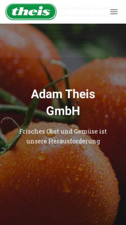 Vorschau der mobilen Webseite adam-theis.de, Adam Theis GmbH
