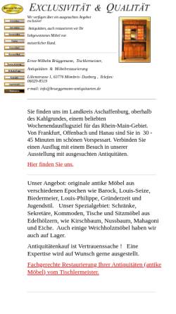 Vorschau der mobilen Webseite www.brueggemann-antiquitaeten.de, Antiquitäten-Brüggemann