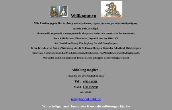 Vorschau von www.antiquitaeten-suche.de, Antiquitäten-Suche.de