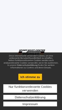 Vorschau der mobilen Webseite www.boote-wohler.de, Sportbootcenter Wohler