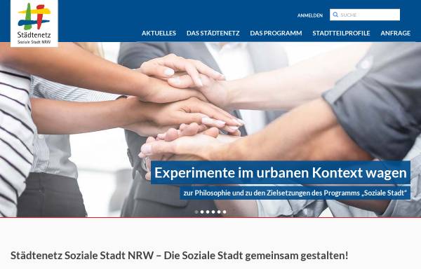 Vorschau von www.soziale-stadt.nrw.de, Soziale Stadt NRW