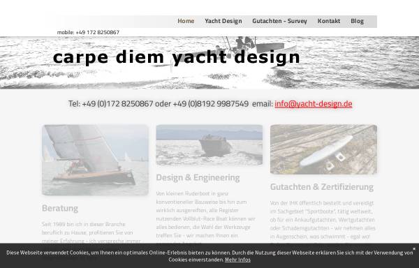 Carpe Diem Yacht Design