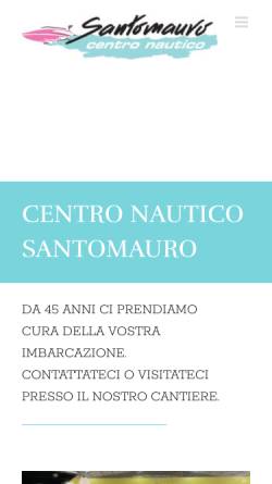 Vorschau der mobilen Webseite www.santomauro.ch, Santomauro SA